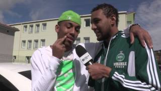 Les frères Aubameyang une interview de la street [upl. by Mixam87]