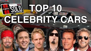 Top 10 Celebrity Cars SOLD at Barrett Jackson Scottsdale 2024 [upl. by Kelley]