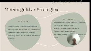 Metacognitive Strategies [upl. by Leorsiy]