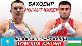 Янги Жанг Баходир Жалолов  Камшыбек Кункабаев  Bakhodir Jalolov Kamshybek Kunkabayev 16062024 [upl. by Strickler566]