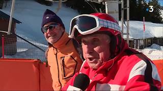 Avec un enneigement exceptionnel la station de ski de Goulier fait la joie des familles [upl. by Meakem]