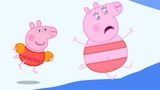 Healthy Habits  Swimming with Peppa Pig 🏊‍♂️  Peppa Pig Official Family Kids Cartoon [upl. by Anetsirk]