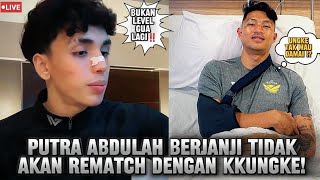 KKUNGKE TAK MAU DAMAI‼️PUTRA ABDULLAH TAK TERTARIK LAGI REMATCH KICK BOXING DENGAN KKUNGKE [upl. by Atalie253]