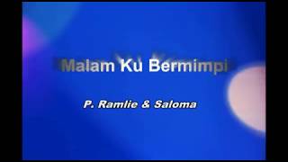 MALAM KU BERMIMPI  KARAOKE NO VOCAL [upl. by Collar]