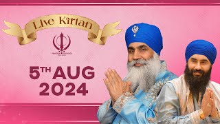 Live Kirtan from MGC  05Aug24n  Neeldhari Samparda  Bhai Nirmal Singh Ji Khalsa [upl. by Adebayo]