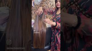 Hair extensions 9175122844 कैसे करे with globala hair colour amp highlights [upl. by Kevon]