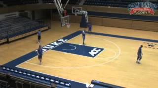 Duke Basketball Quick Hitting Actions for Motion Offense [upl. by Bihas]