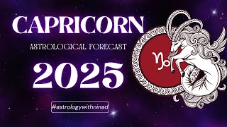 Capricorn 2025 Horoscope  Makar 2025 Rashifal  Vedic Astrology Prediction [upl. by Dirrej]