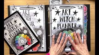 The NEW 2025 Art Witch Planner is complete [upl. by Kathryn]