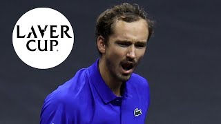 Daniil Medvedev lucky not to be defaulted at Laver Cup as Russian discusses incident  Tennis News [upl. by Tessie]