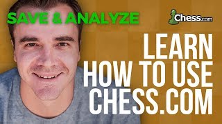 Using Chesscom How To Save and Analyze Games [upl. by Trotta]