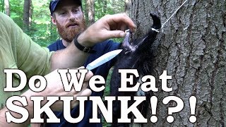 Do We Eat SKUNK  Weigh Out  The Wilderness Living Challenge 2017  S02E08 [upl. by Mcgee]