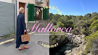 prolonging summer  a week in Mallorca  scenic hikes local eats fits and chats vlog ep 27 [upl. by Lissner995]