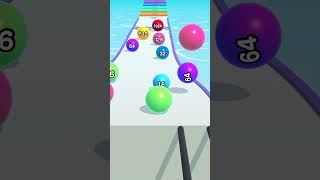 Ball Run 2048 💣🍈🌍 shorts game max trending gameplay [upl. by Ihab]