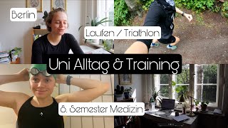 Neurologie Uni Alltag im 8 Semester 703 Triathlon Training amp Berlin [upl. by Nayt736]