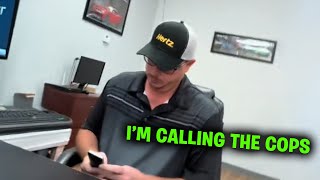 Hertz Calls Cops On Customer For Driving 25k Miles [upl. by Ardis]