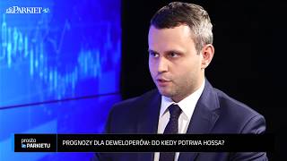 PROSTOzPARKIETU Mateusz Mucha  Prognozy dla deweloperów do kiedy potrwa hossa [upl. by Lilak]