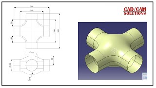 CATIA V5 wireframe amp surface tutorial [upl. by Ahsenra645]