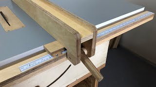 DIY Table Saw Fence  Making a Table Saw Fence [upl. by Beal]