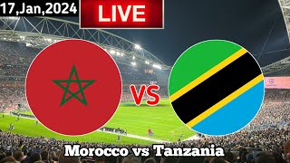 Morocco Vs Tanzania Live Match Today [upl. by Gardner792]