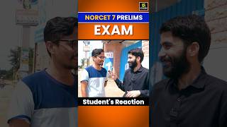 NORCET 7 Prelims Students Review shorts rajusir [upl. by Streeto]