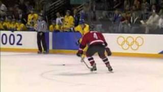 Sweden vs Canada Salt lake city 2002 olympics [upl. by Wymore203]