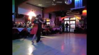 Magdalena Gutierrez amp German Ballejo  Tango Club Milonga [upl. by Bordy748]