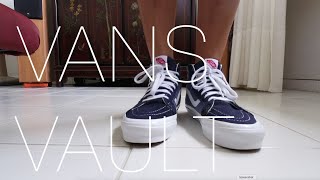 VANS VAULT OG SK8HI LX NAVY X WACKO MARIA STAPREST [upl. by Guevara]