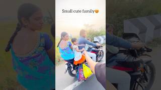 Cute family😍 trending telugu new song travel family kids smile cute children shorts 1k [upl. by Olinde]