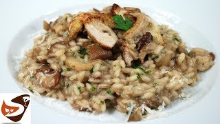 Risotto ai funghi  Facilissimo dal gusto irresistibile – Primi piatti [upl. by Sucram]