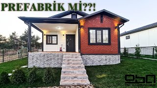 PREFABRİK MİI 🏠🏠 DETAYLI 68m² 21 EV TURU 🏠🏠 evturu prefabrikev prefabrik [upl. by Ludlew]