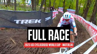 FULL RACE 2023 UCI Cyclocross World Cup Waterloo [upl. by Aleacim]