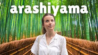 A day in Arashiyama  Bamboo Forest 🌱 Monkey Park 🐒 Sagano Romantic Train 🚂  Japan Travel Vlog [upl. by Yellas]