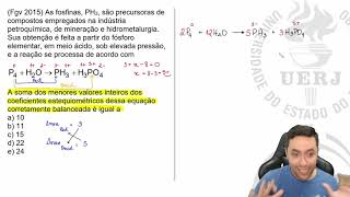 🔥 QUÍMICA BÁSICA As fosfinas PH3 são precursoras de compostos empregados na indústria [upl. by Astraea]