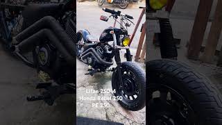 Custom Build Bobber 250cc [upl. by Enitnelav]