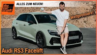 Audi RS 3 Facelift im Test 2024 Weltpremiere des NEUEN Kompakten Review  Preis  Sportback  RS3 [upl. by Infeld]