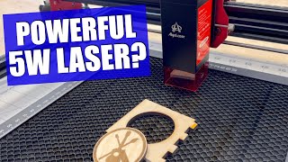 AlgoLaser DIY Kit Mini 5W Diode Laser Engraver  UnboxAssembleTest [upl. by Eikram]