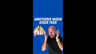 Arbeitgeber hassen diesen Trick❗ [upl. by Noramac706]