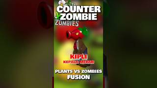 Counter Zombie Kipli Kepala Merah di Plants Vs Zombies Fusion [upl. by Pitchford]