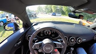 2017 Audi TT RS  POV Onboard Sound On MOUNTAIN ROADS [upl. by Thordis]