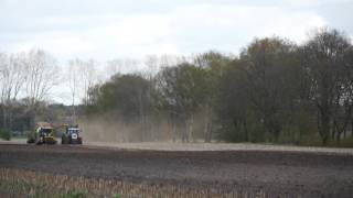 The rapid troop of manure driver in 2016 in northern Germany 2016 4K [upl. by Renault]