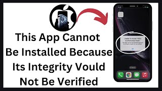 Integrity could not be verified iphone  2024 [upl. by Anelrac]