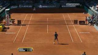 Federer vs Nadal Madrid Final 2009 [upl. by Hadsall272]