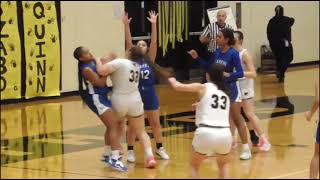 Larkin High Girls Basketball AT GLENBARD NORTH January 27 2024 [upl. by Amalee]