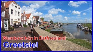 Ostfriesland wunderschön  Greetsiel an der Nordsee  Wohnmobilstellplatz Greetsiel [upl. by Einamrej]