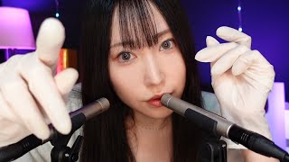 【ASMR】脳がゾクゾクする耳元で囁くオノマトペとハンドサウンド【マウスサウンド】 [upl. by Sheridan124]