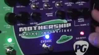 NY Amp Show  Pigtronix Mothership Attack Sustain [upl. by Maggio999]