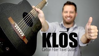 KLOS Carbon Fiber Travel Guitar  Full Demo [upl. by Bitthia]