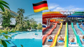 Therme Erding Waterpark 2024  Germany Travel Vlog 🇩🇪 [upl. by Delacourt197]