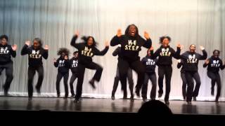 Psi Phi Beta Stepping Competition  HomewoodFlossmoor High School Steppers [upl. by Tawnya]